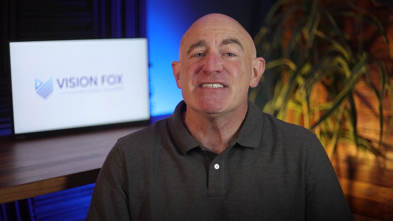 A narrator presenting a brief Vision Fox Business Advisors overview